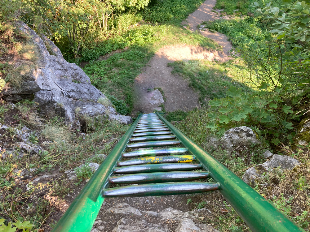 Žebřík z Liptosvkého hradu